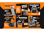 design social media posts, instagram and facebook posts